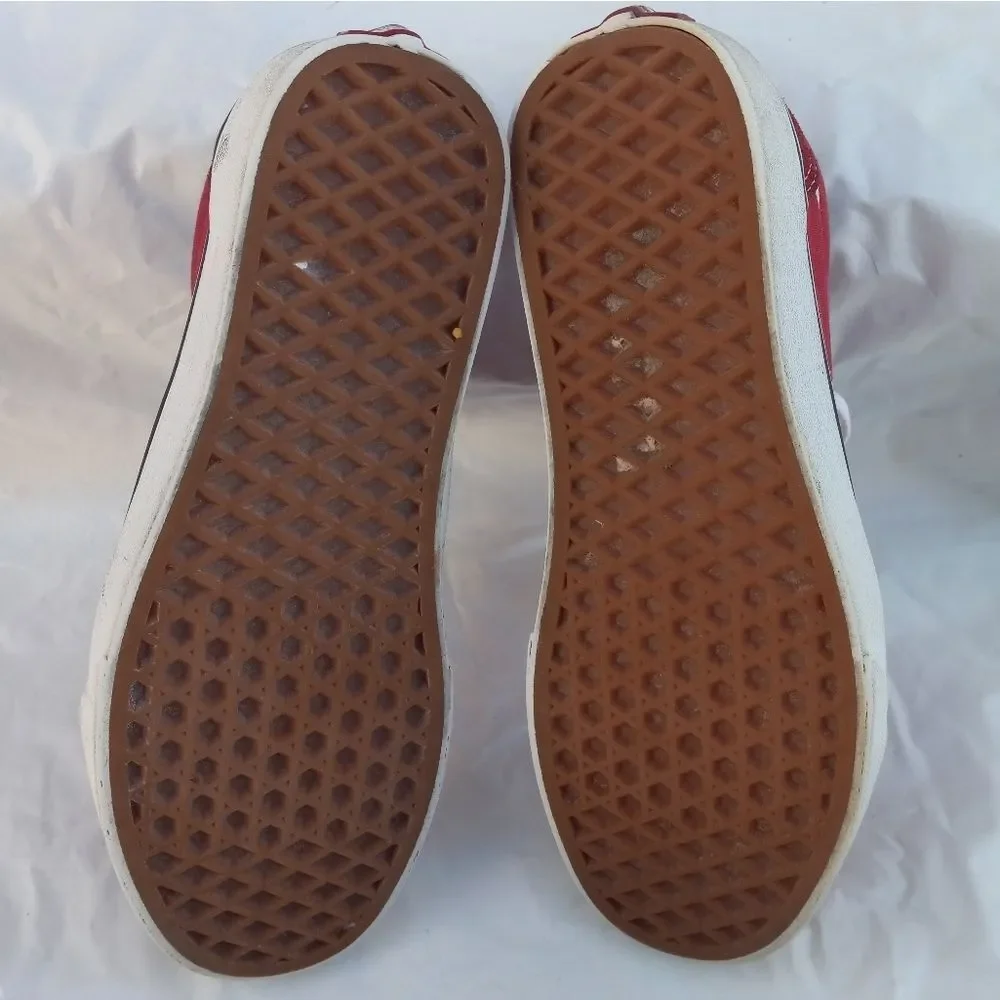 Vans Old Skool Red Men's Size 8 Unisex Sneaker Shoe